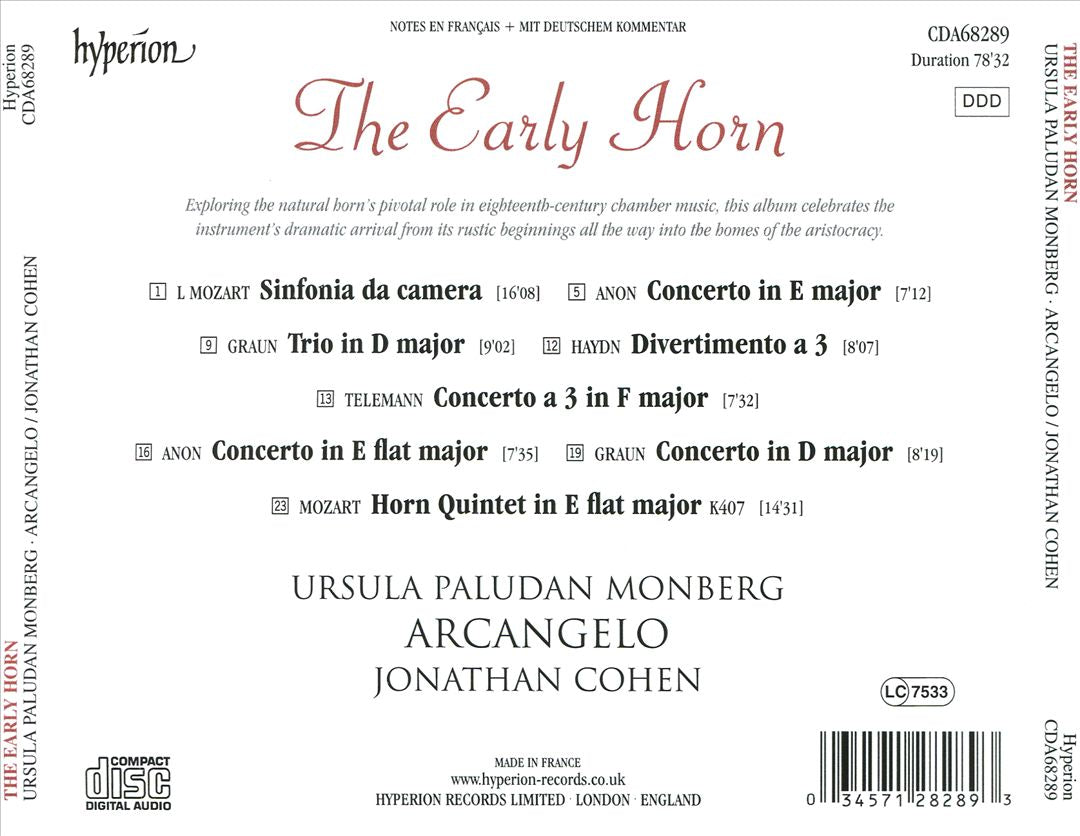 Early Horn cover art