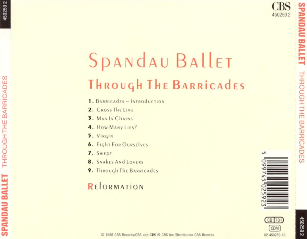 Through the Barricades cover art