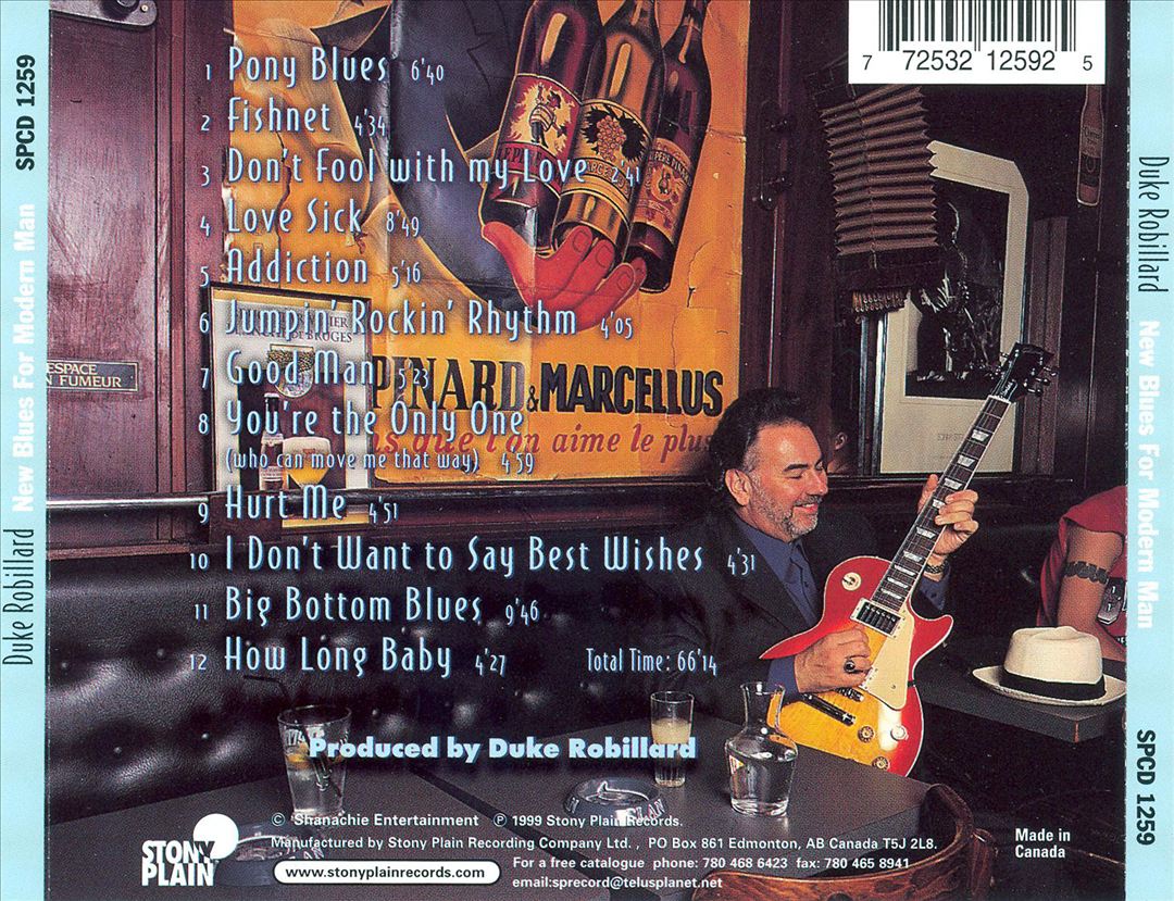 New Blues for Modern Man [Canada] cover art
