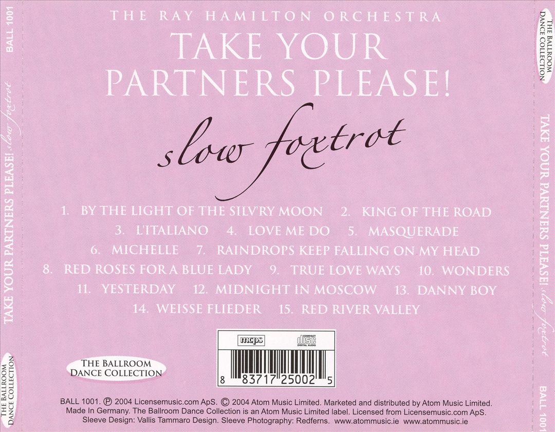 Take Your Partners Please!: Slow Foxtrot cover art