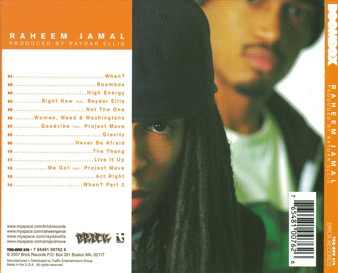 Boombox cover art