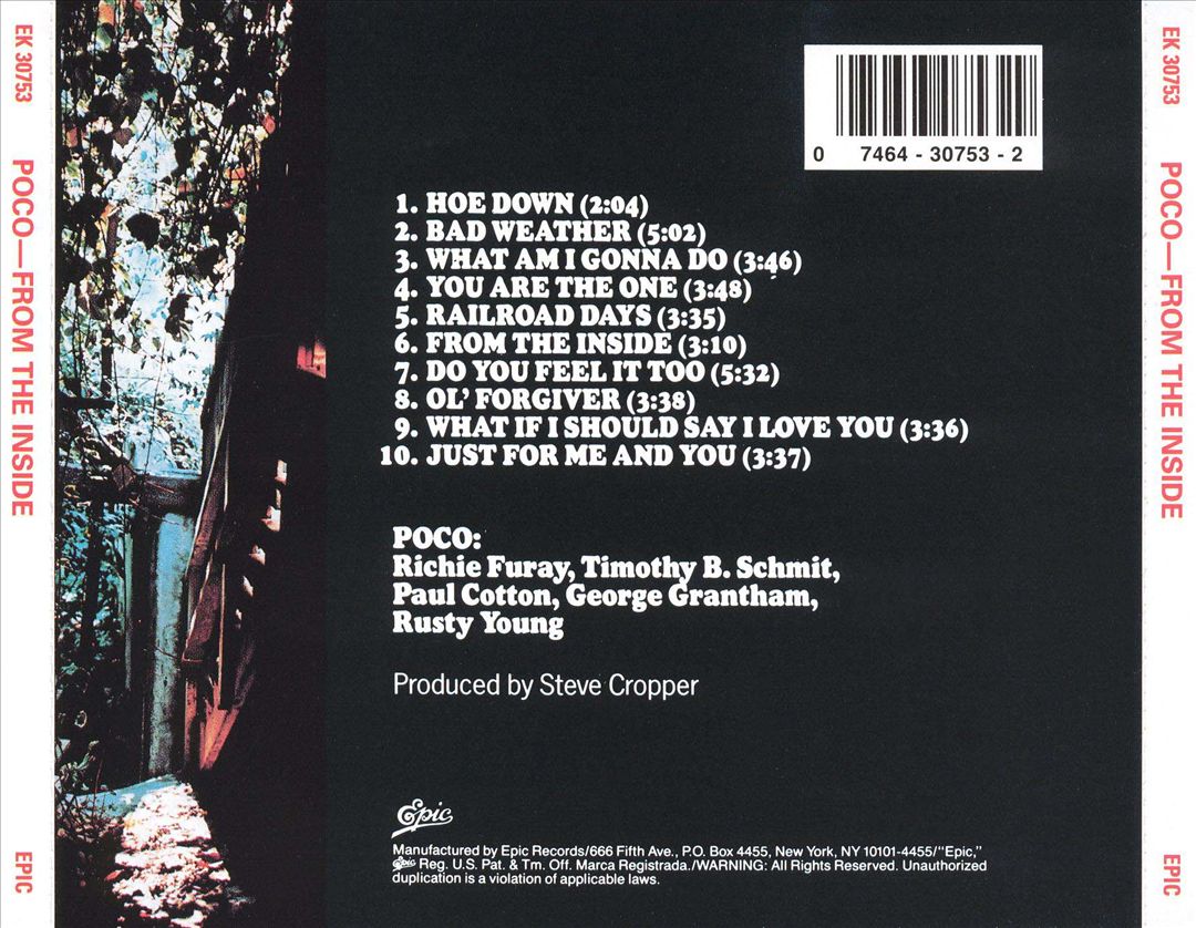 From the Inside cover art