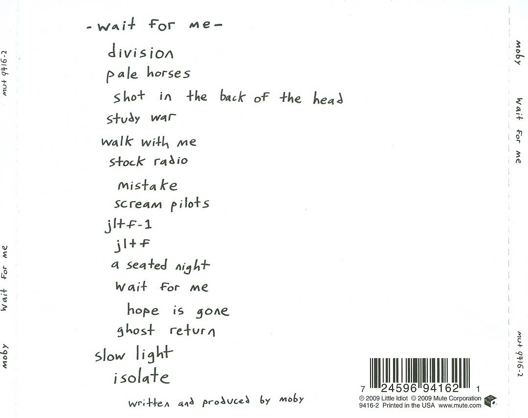 Wait for Me cover art