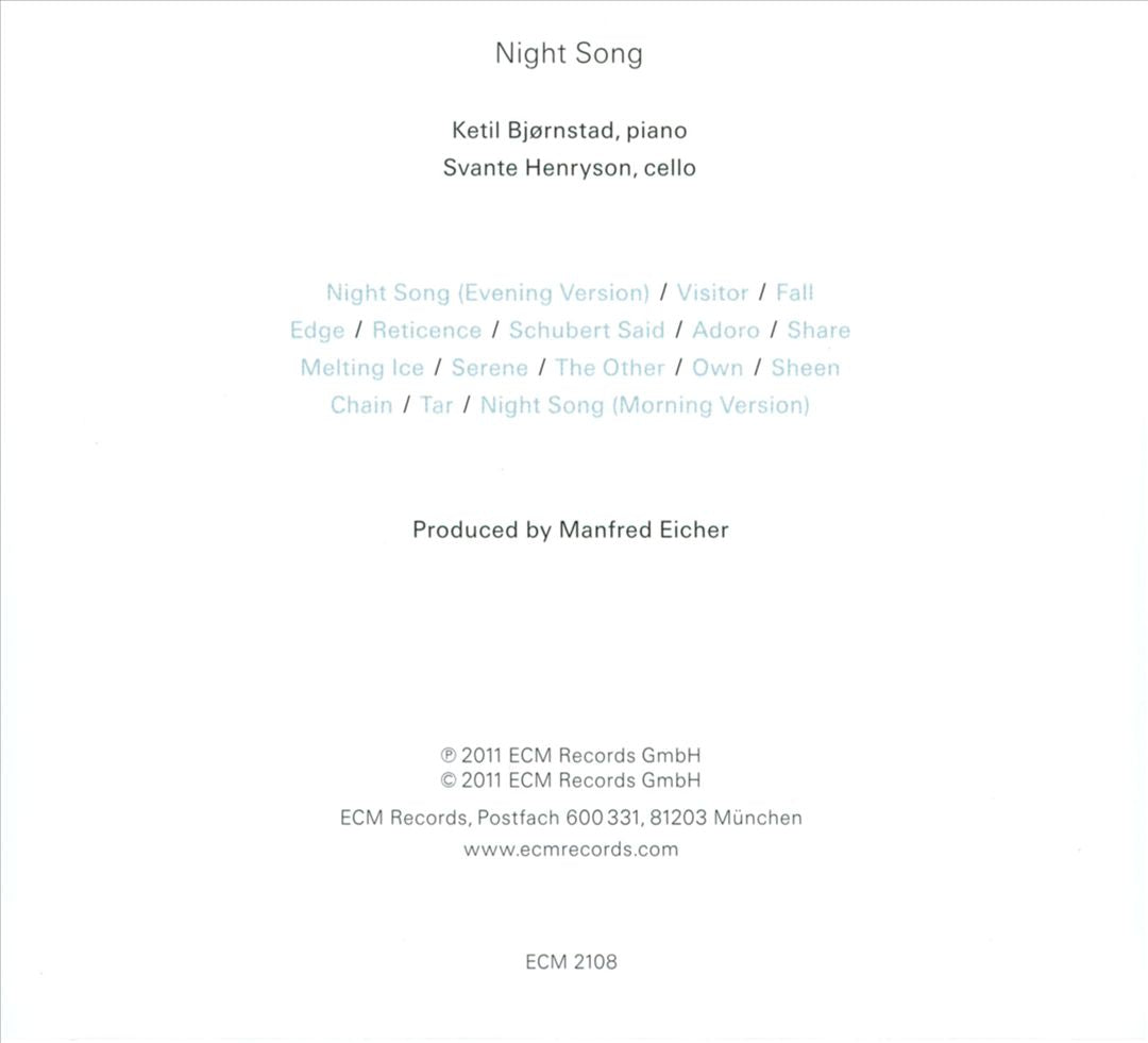 Night Song cover art