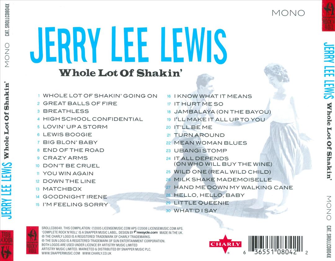 Whole Lot of Shakin' [Charly] cover art