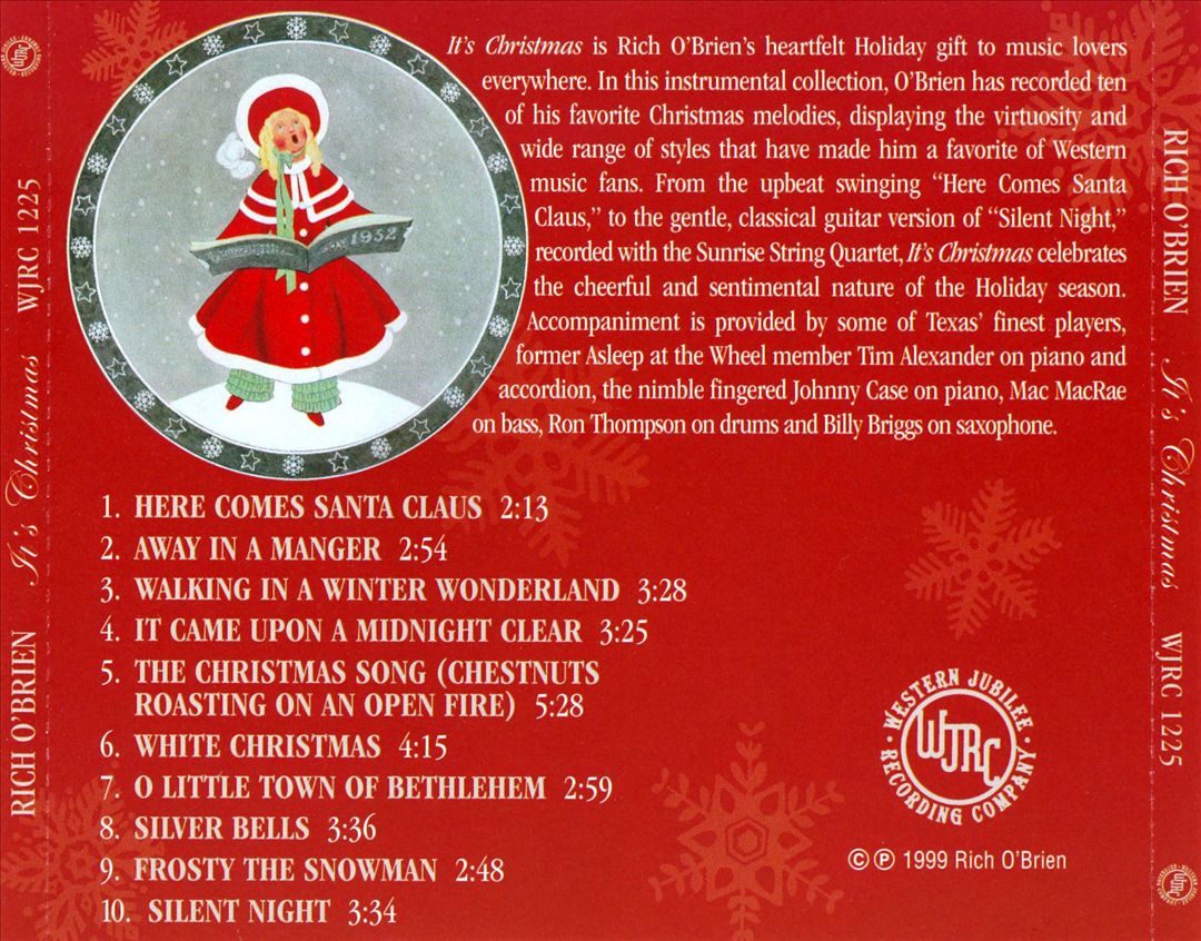 It's Christmas cover art