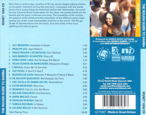 Rough Guide to Samba cover art