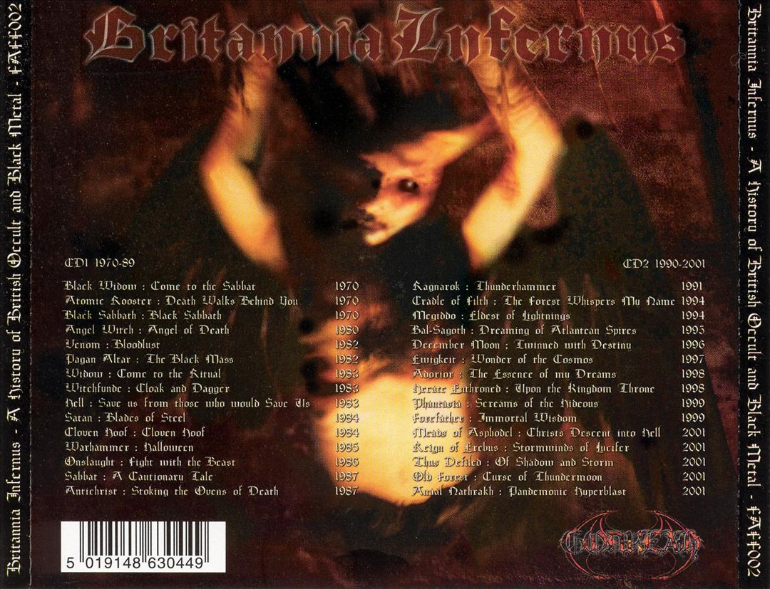Britannia Infernus: A History of British Occult & Black Metal cover art