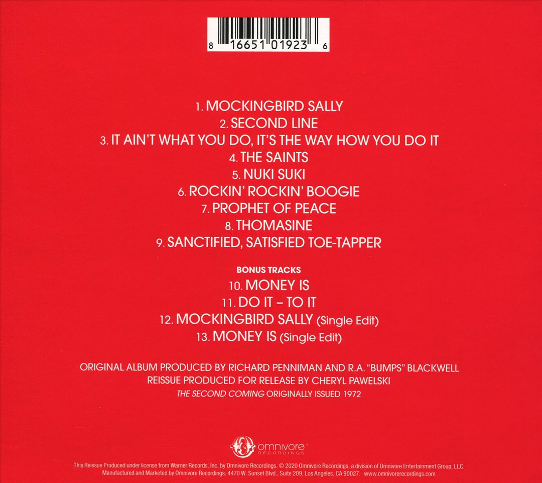 Second Coming cover art