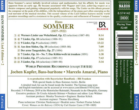 Sommer: Lied Edition, Vol. 2 cover art