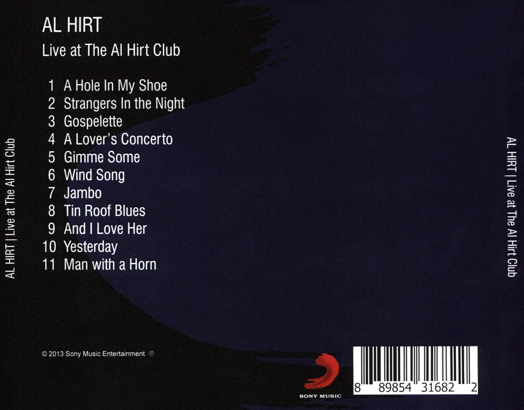 Live At the Al Hirt Club cover art