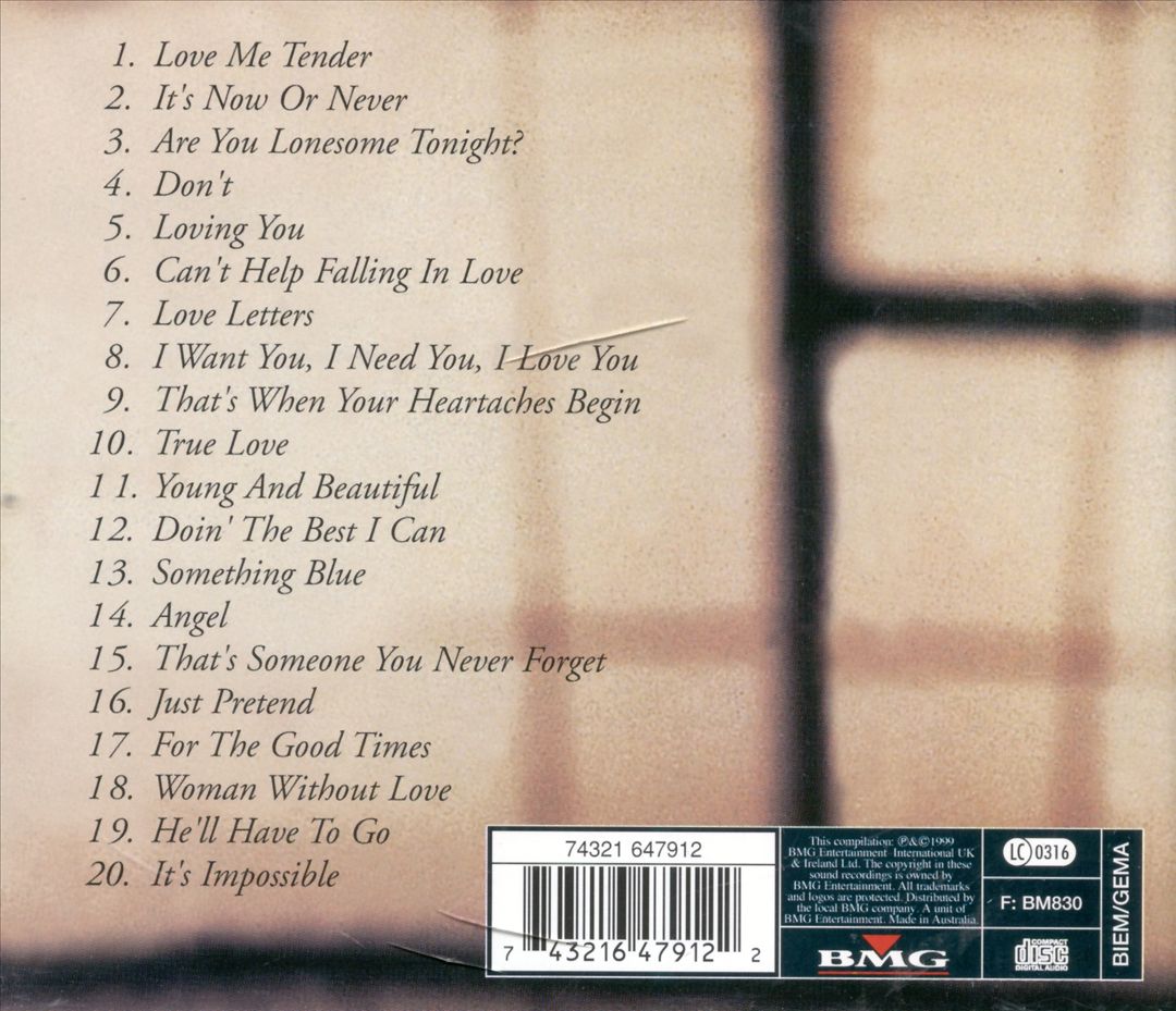 Love Songs [BMG International] cover art