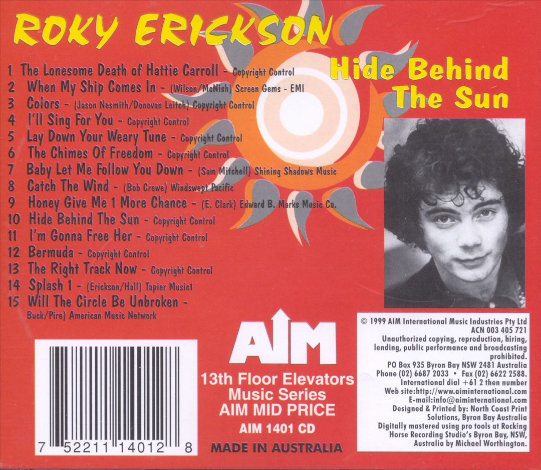 Hide Behind the Sun cover art