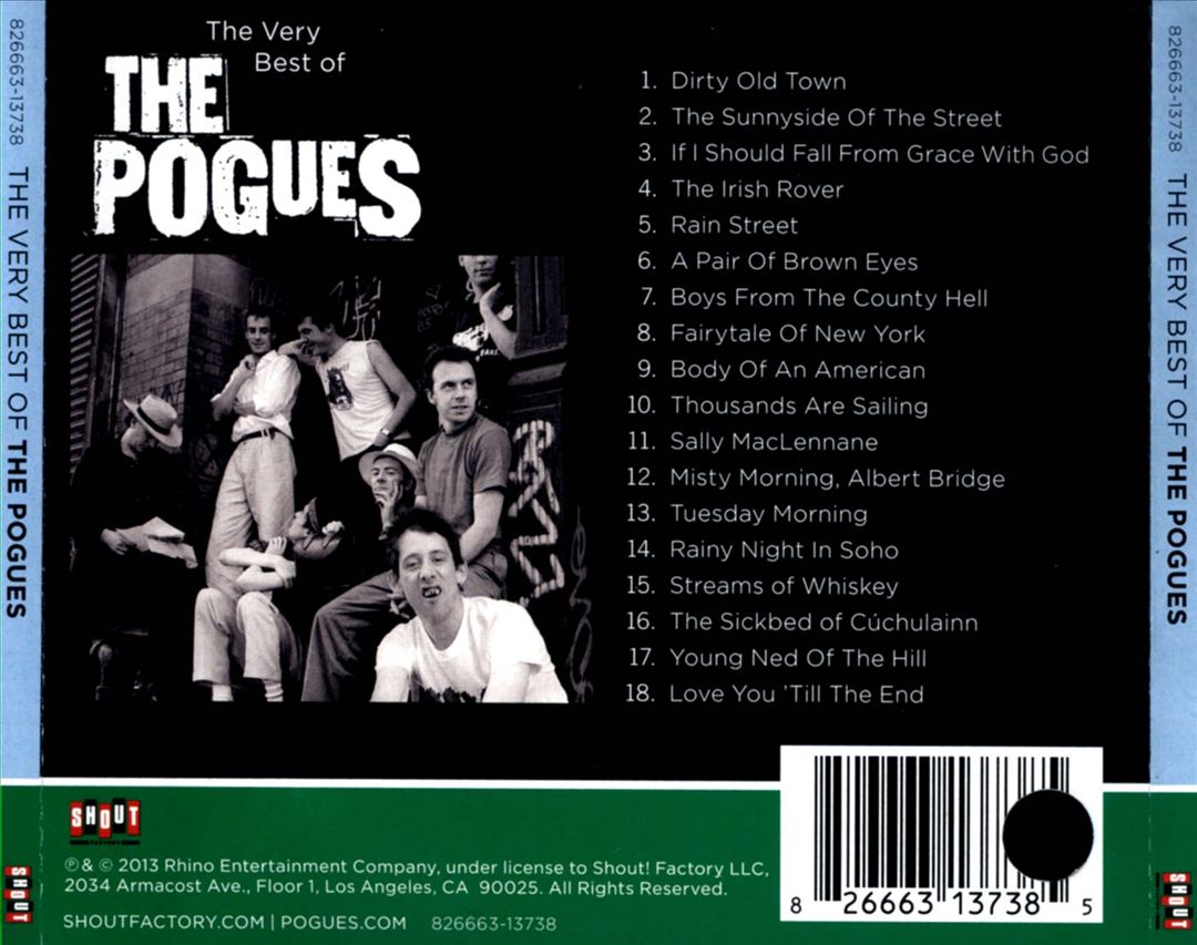 Very Best of the Pogues [2013] cover art
