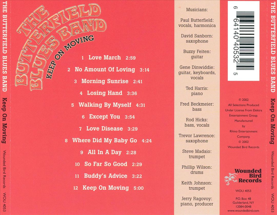Keep on Moving cover art