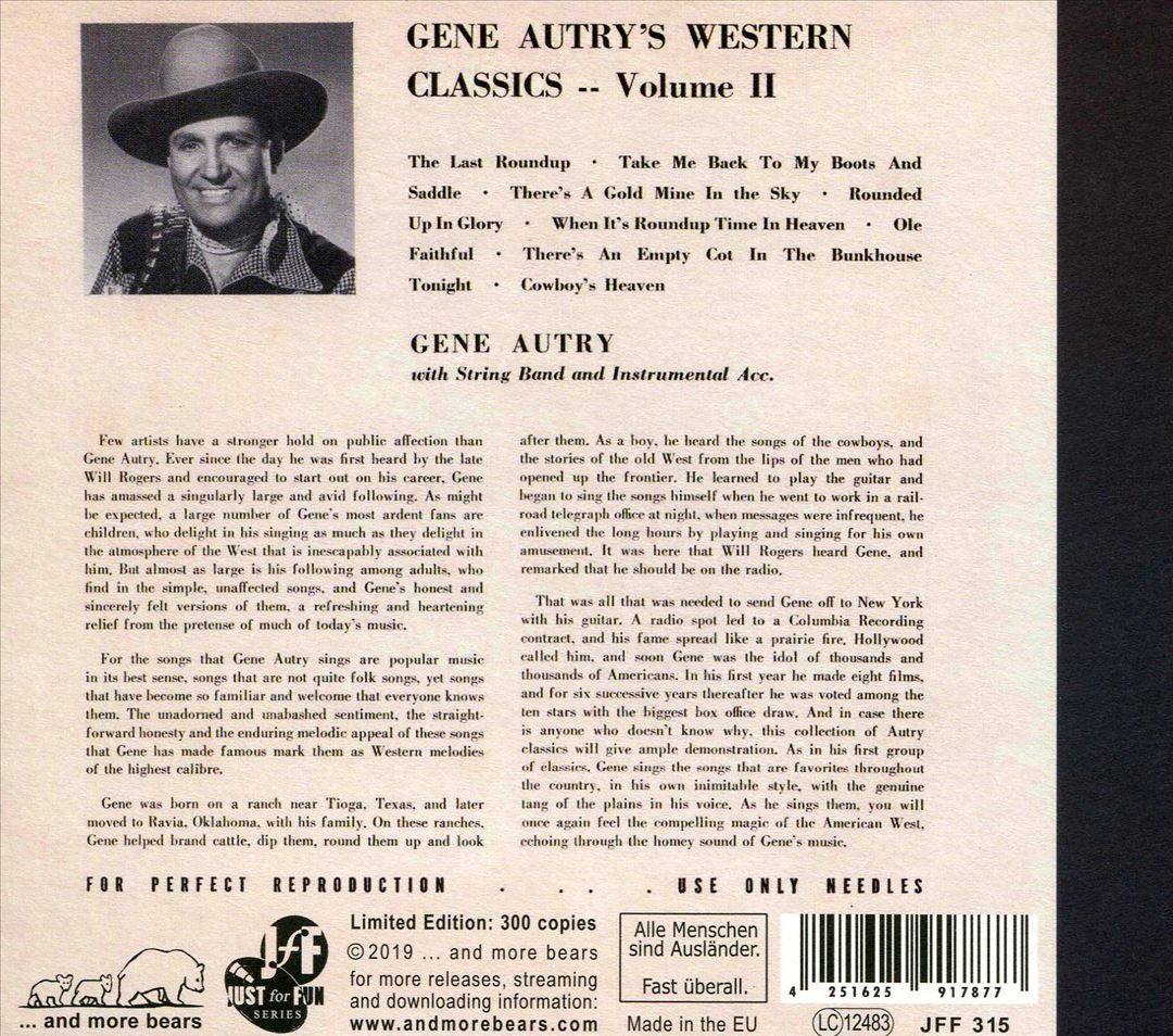 Western Classics, Vol. 2 cover art