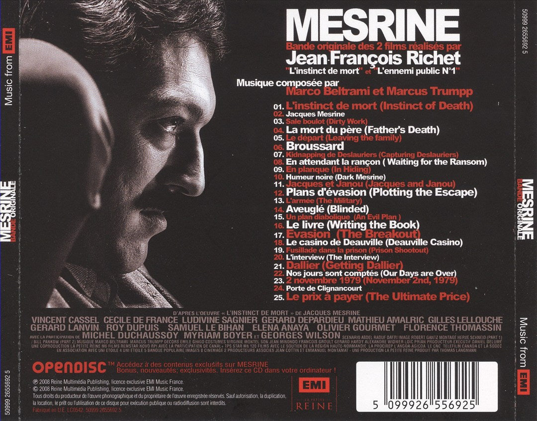 Mesrine [Bande originale] cover art