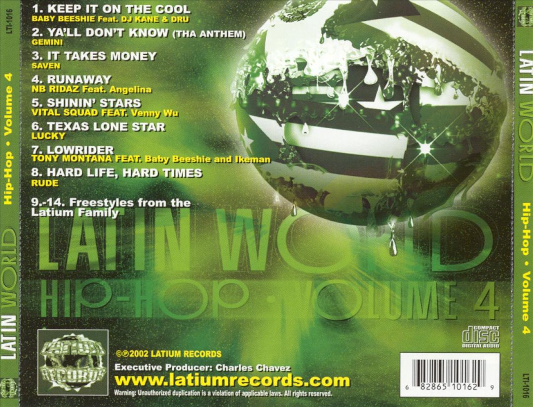 Latin World Hip-Hop Vol. 4 cover art