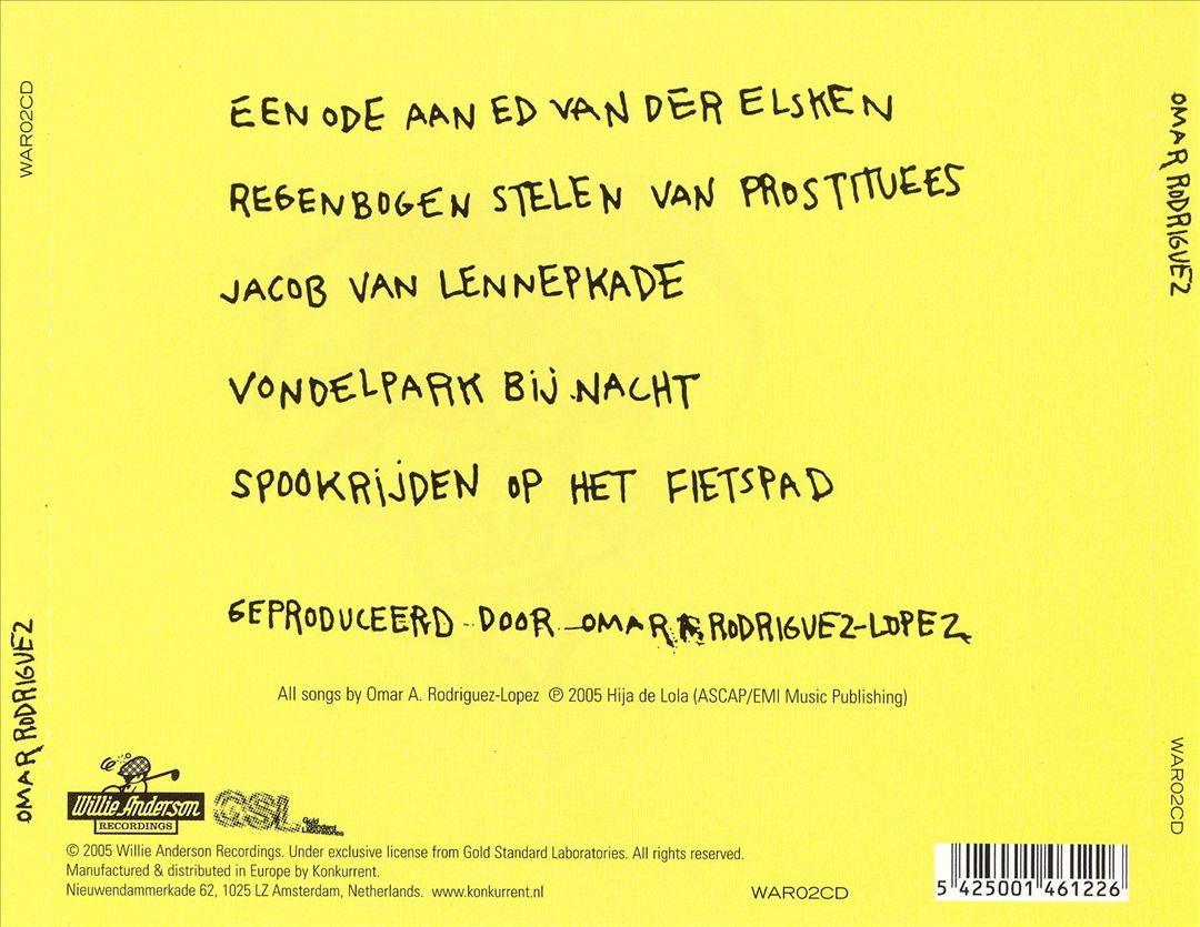 Omar Rodriguez cover art