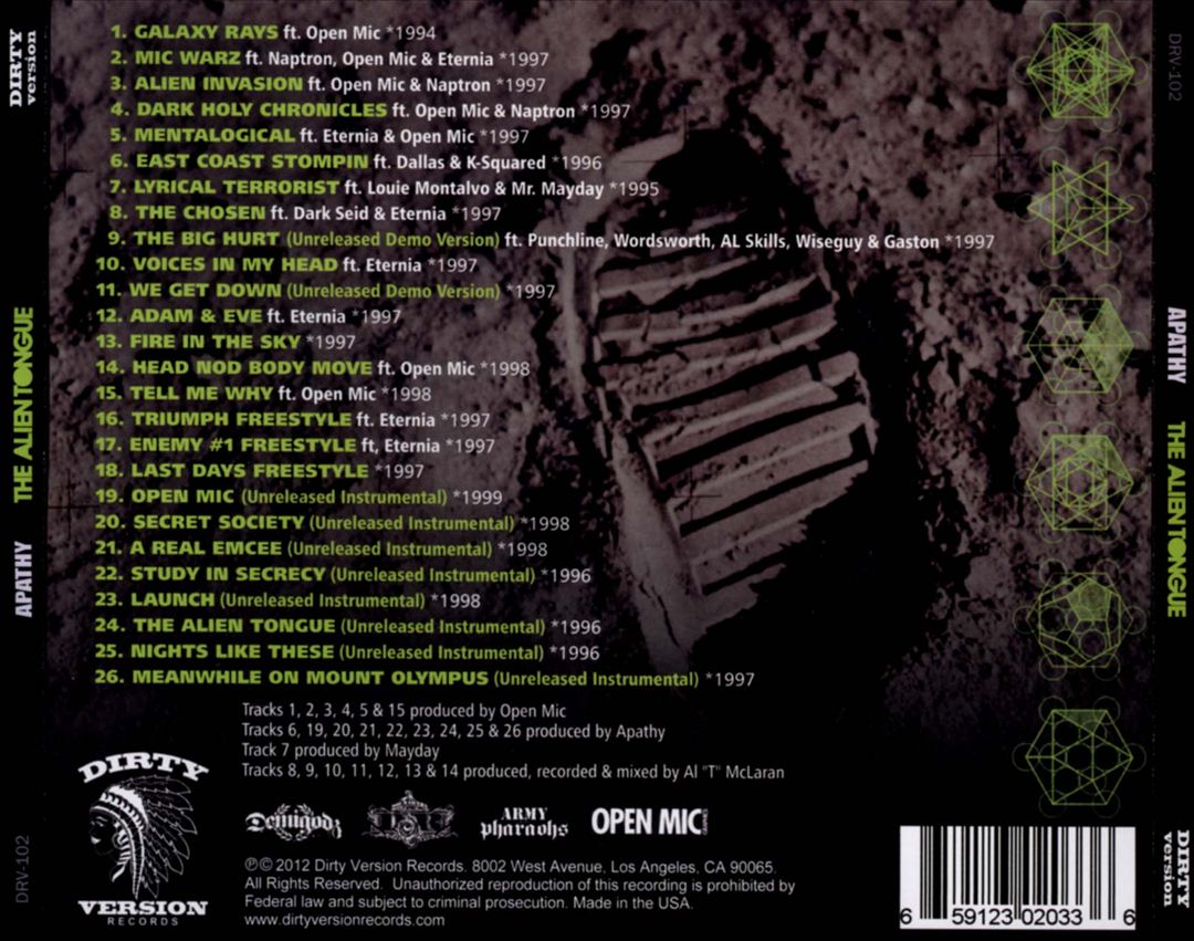 Alien Tongue cover art