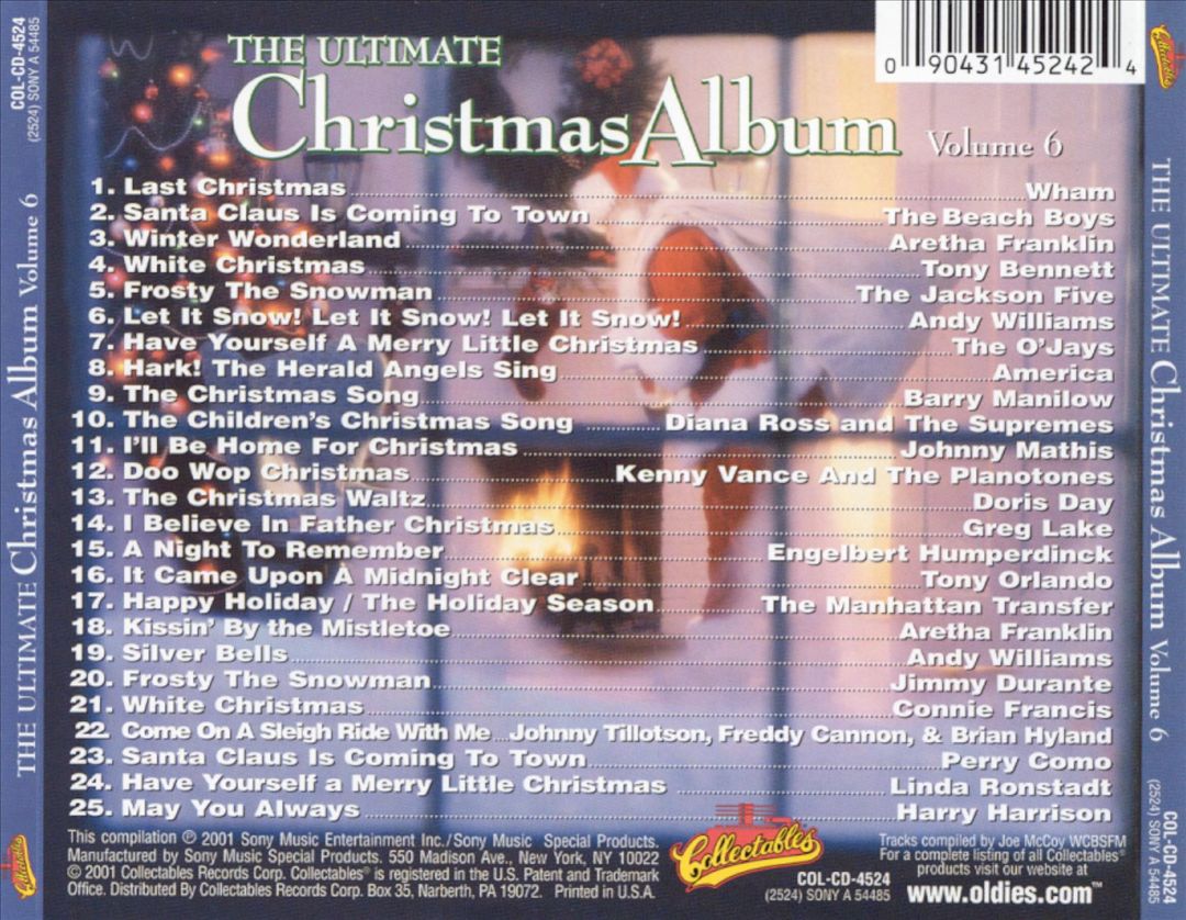 Ultimate Christmas Album, Vol. 6 cover art
