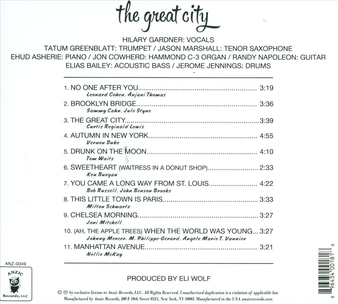 Great City cover art
