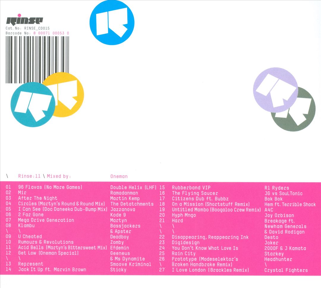 Rinse: 11 cover art