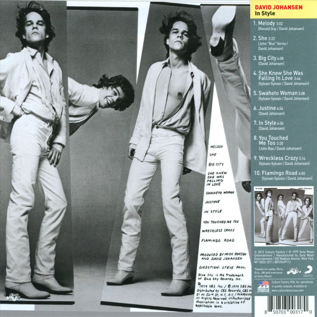 In Style cover art