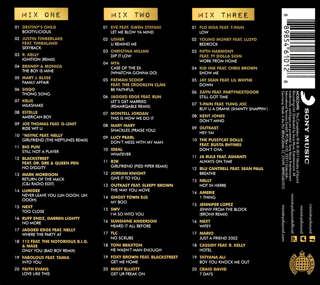 I Love R&B [Ministry of Sound] cover art