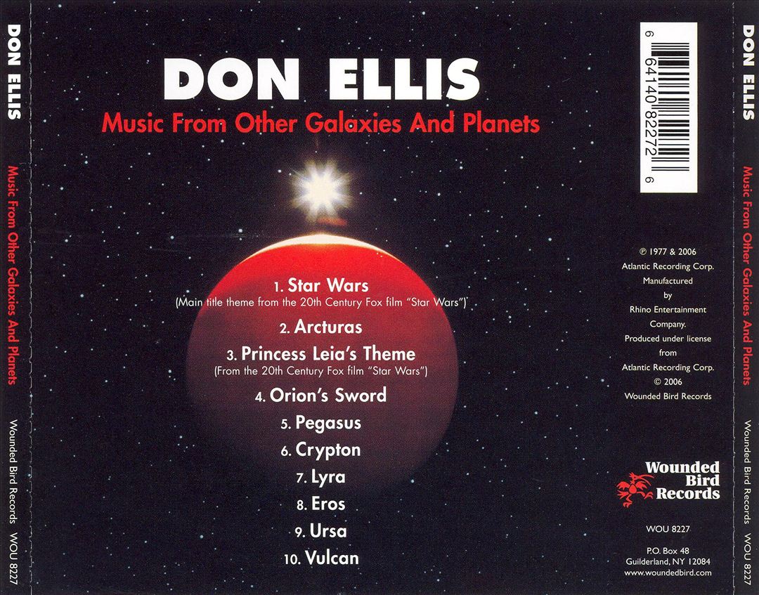 Music from Other Galaxies and Planets cover art