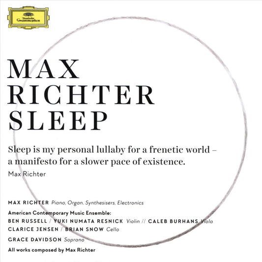Max Richter: Sleep [8 Hour Version] cover art