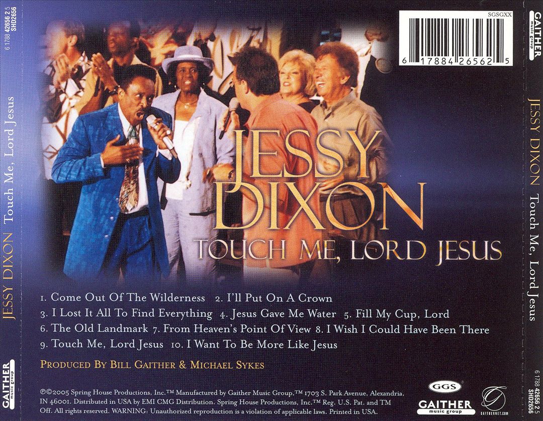 Touch Me, Lord Jesus cover art