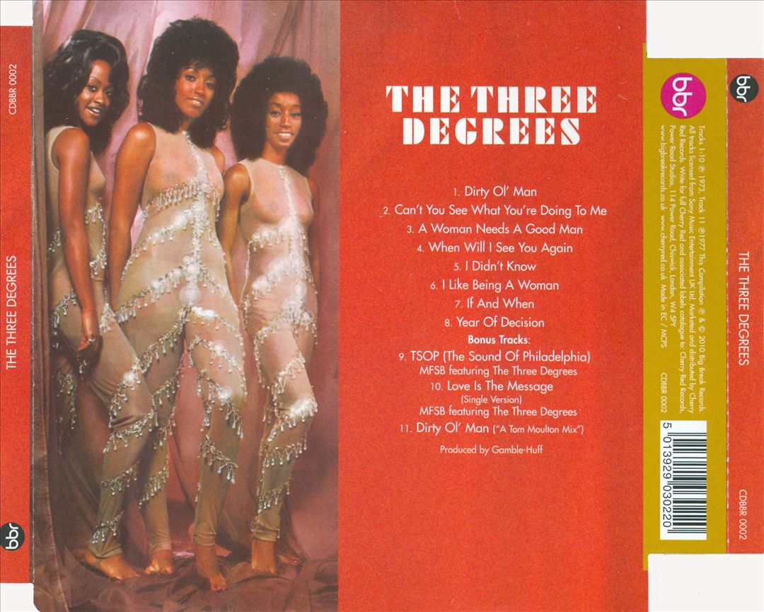 Three Degrees cover art