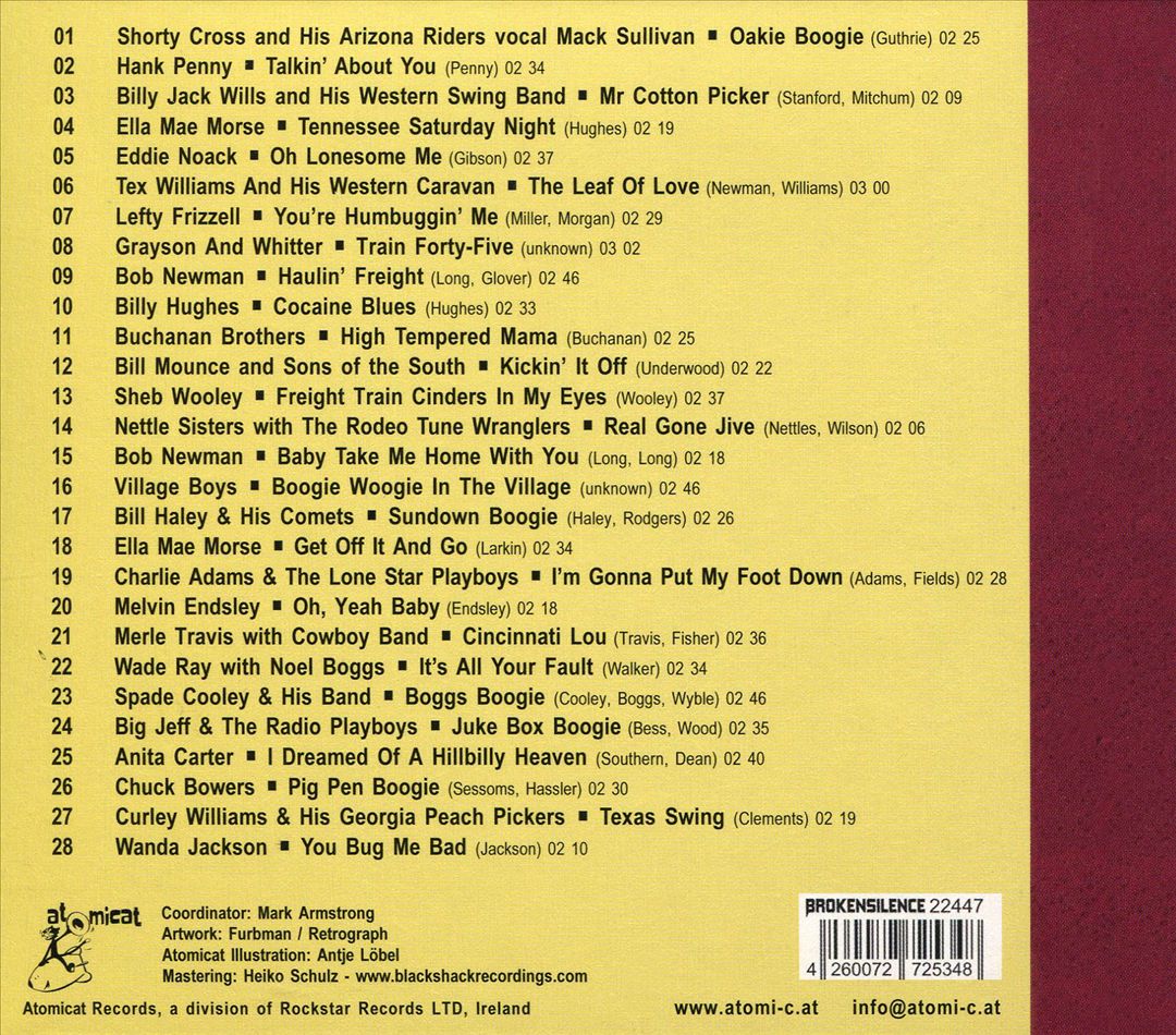Hillbilly Boogie & Jive, Vol.2: Real Gone Jive cover art