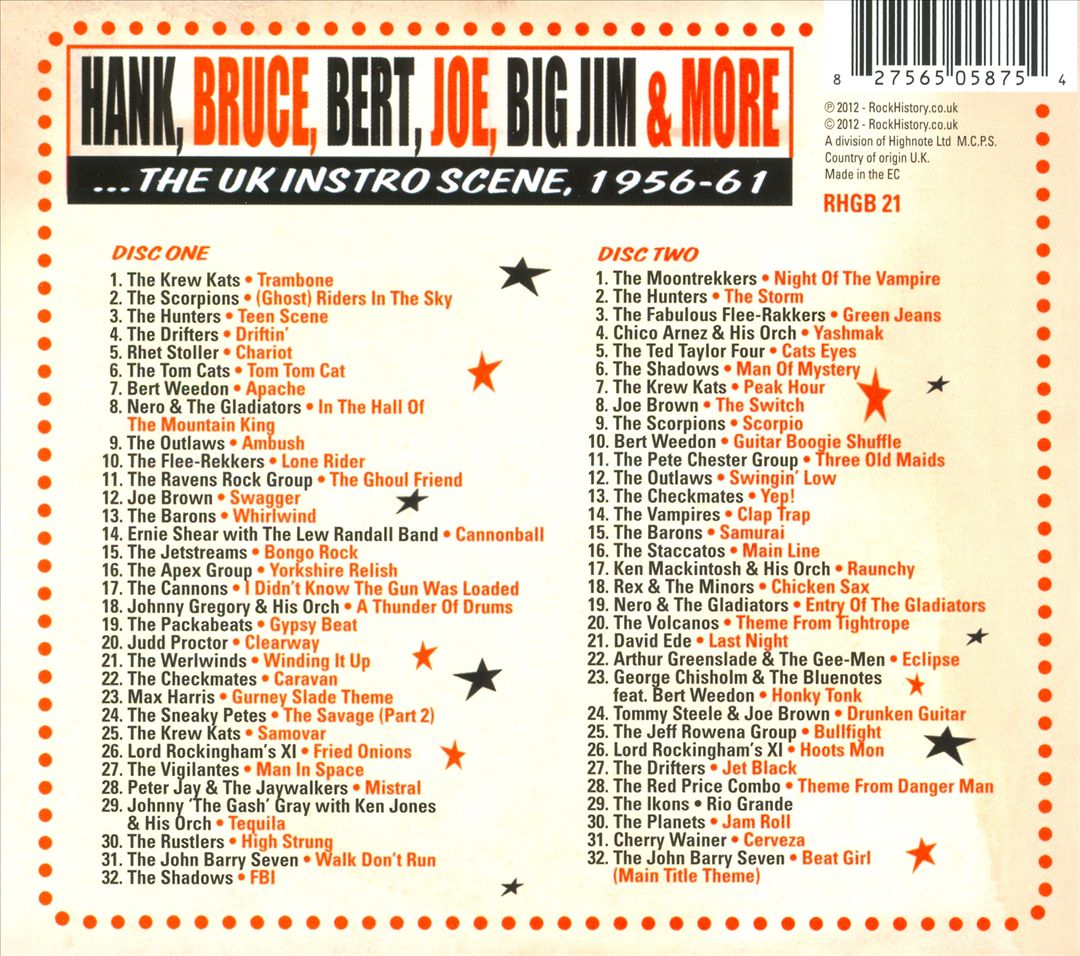 Hank Bruce Bert Joe Big Jim & More cover art