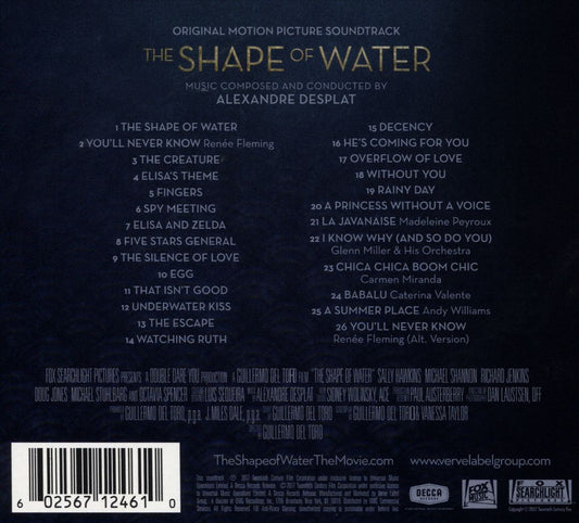 Shape of Water [Original Motion Picture Soundtrack] cover art