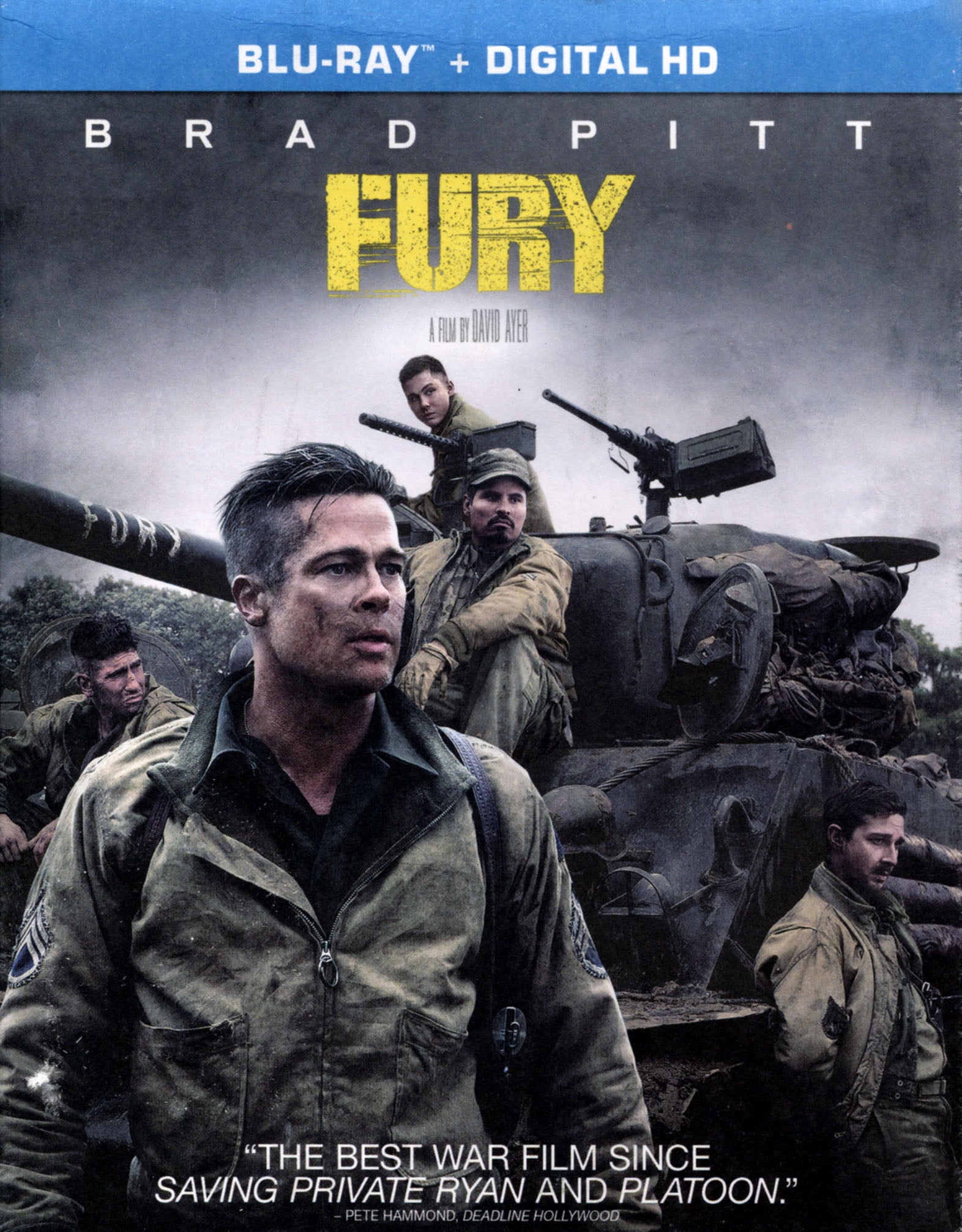 Fury [Includes Digital Copy] [Blu-ray] cover art