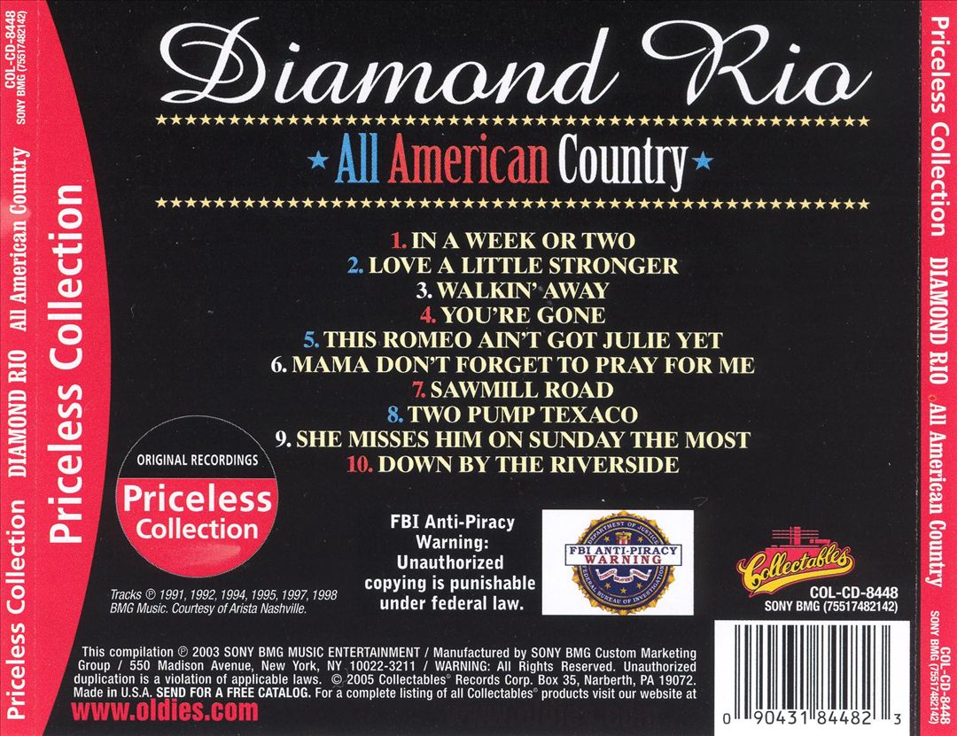 All American Country cover art