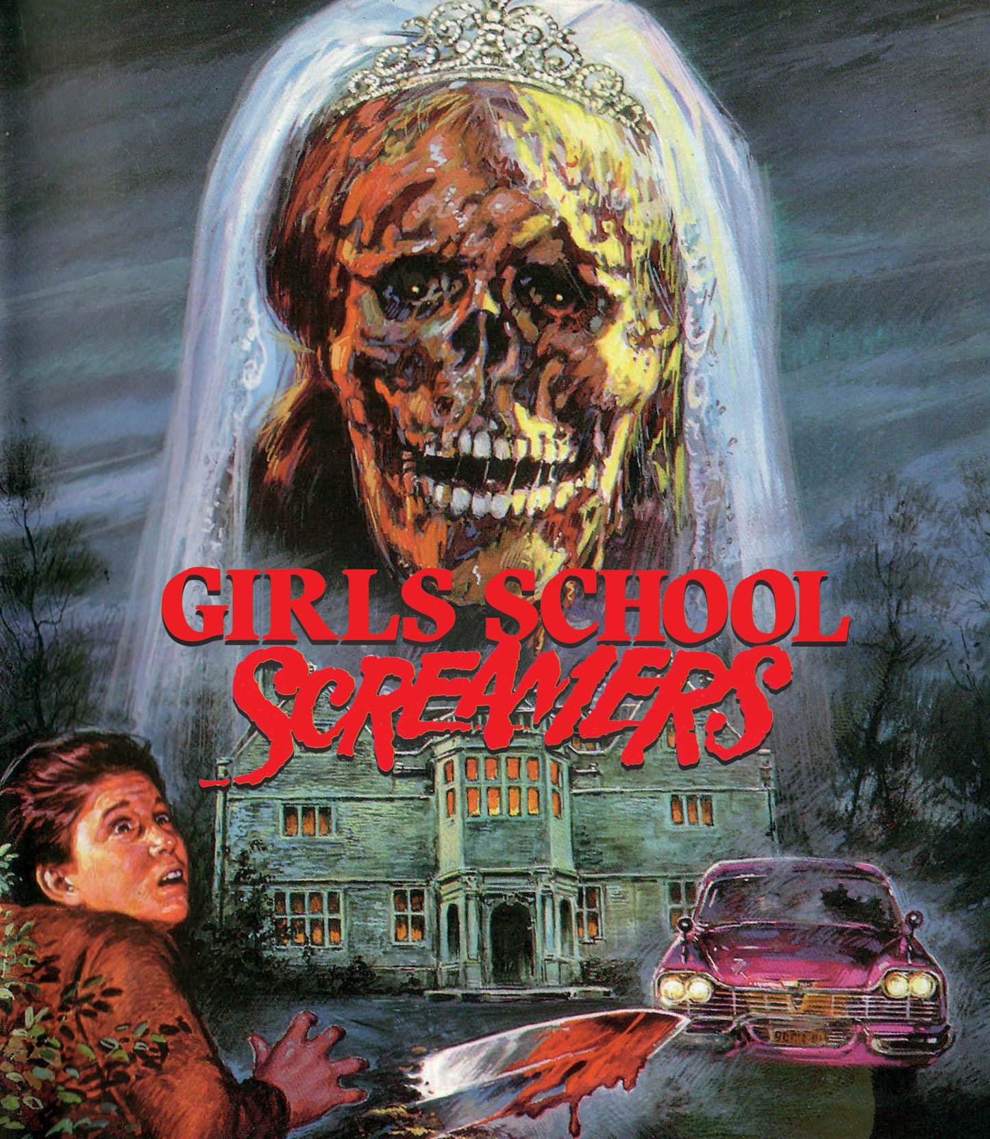 Girls School Screamers [Blu-ray] cover art