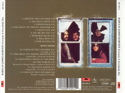 Everyone Is Everybody Else [UK Bonus Tracks] cover art