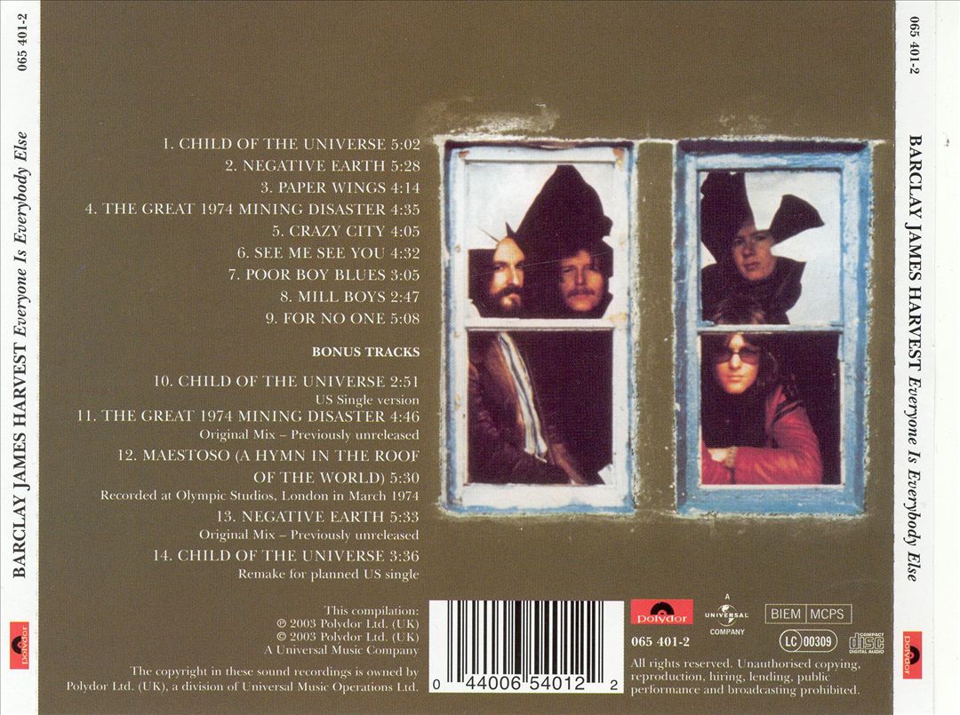 Everyone Is Everybody Else [UK Bonus Tracks] cover art