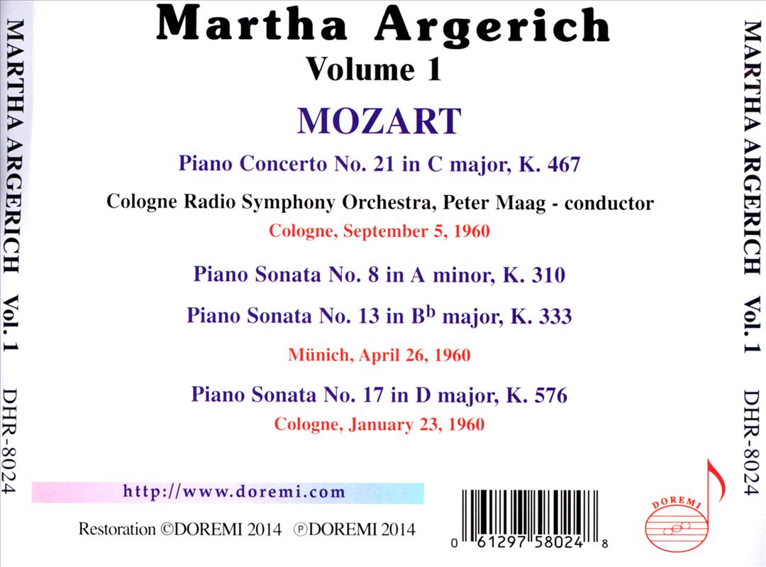 Mozart: Piano Concerto No. 21; Sonatas cover art