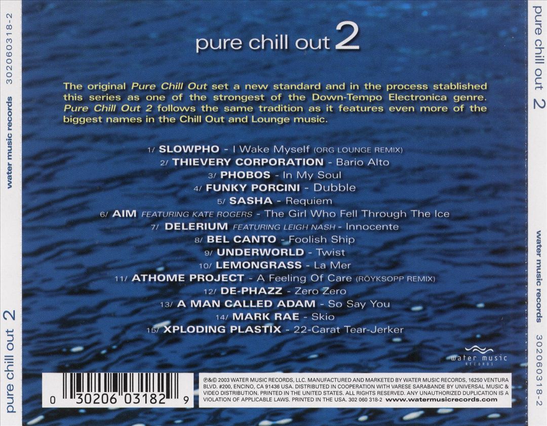 Pure Chill Out, Vol. 2 cover art