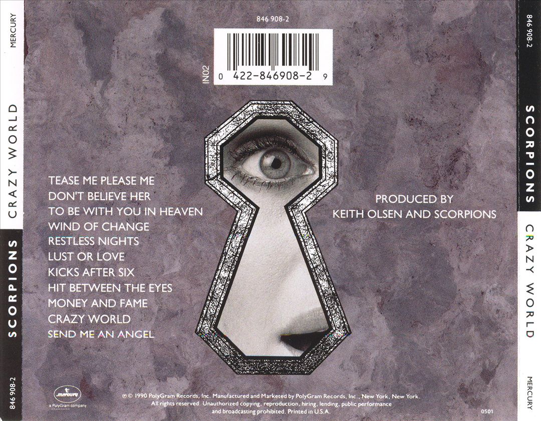 Crazy World cover art