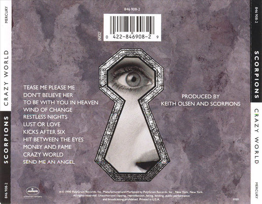 Crazy World cover art