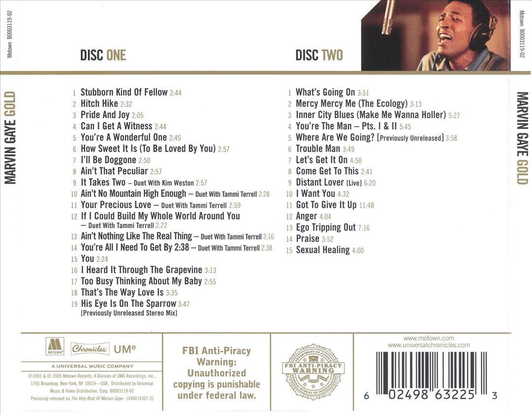 Gold [Motown] cover art