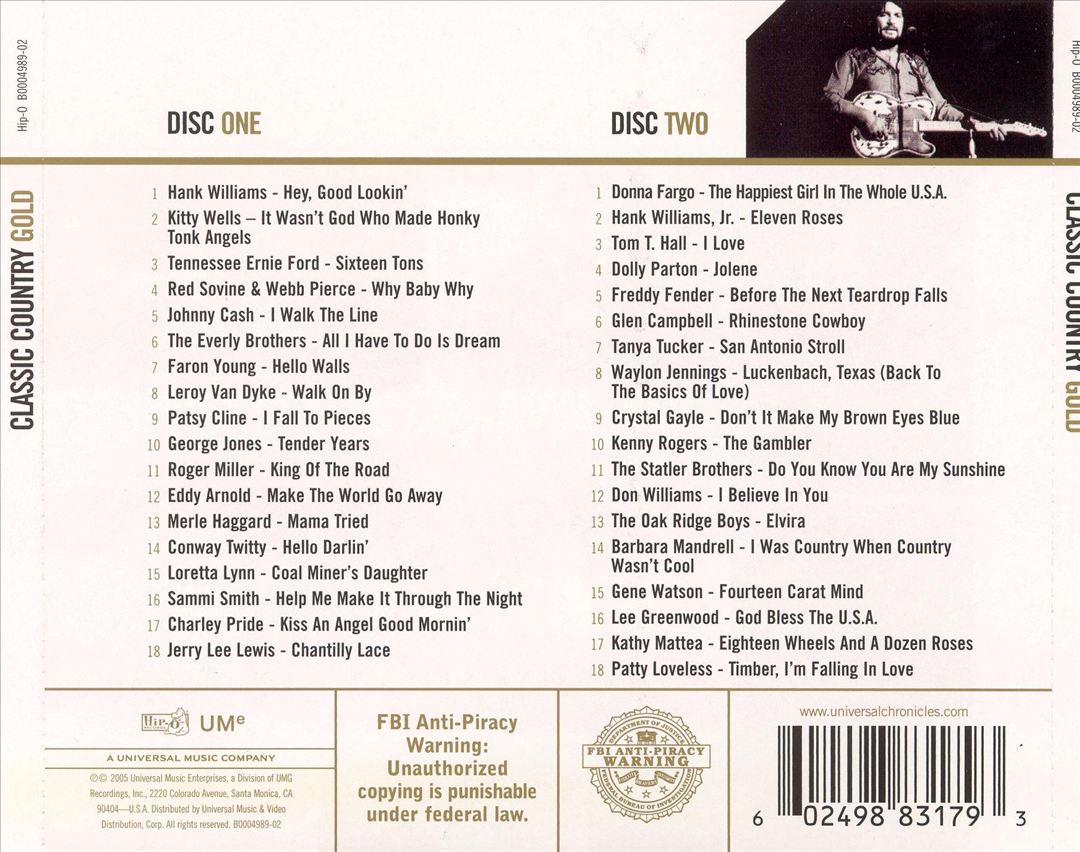 Classic Country Gold cover art