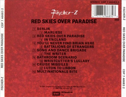 Red Skies Over Paradise cover art