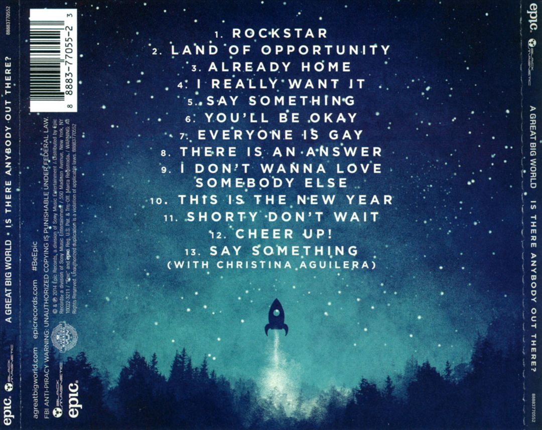 Is There Anybody Out There? cover art
