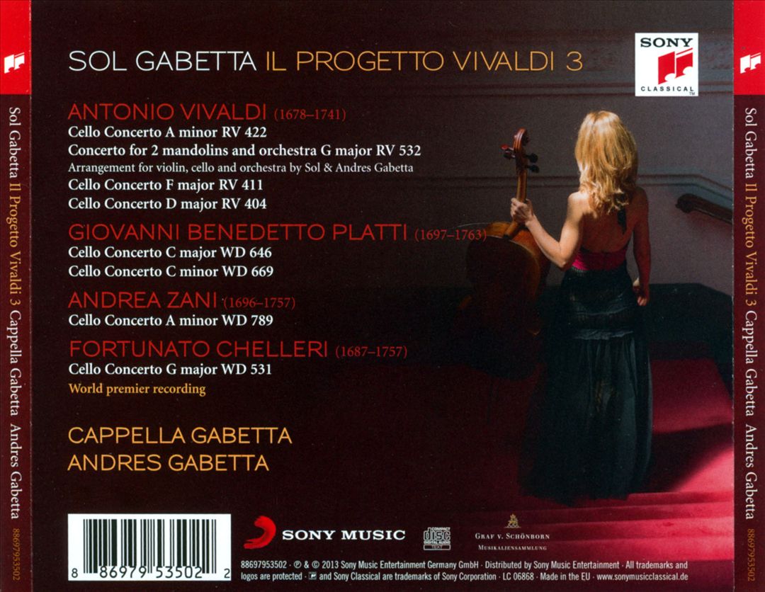 Progetto Vivaldi, Vol. 3 cover art